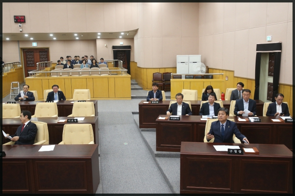 제257회 성북구의회 임시회 1차본회의