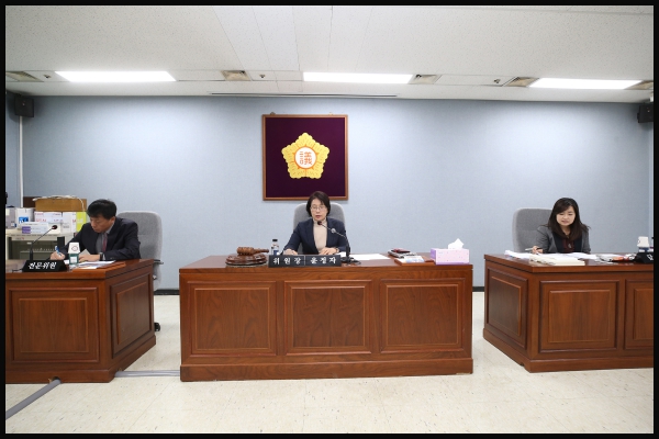 제262회 성북구의회 제2차 정례회 상임위원회 제1차 운영위원회
