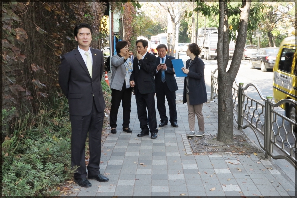도시건설위원회 현장방문-석관동 도시텃밭