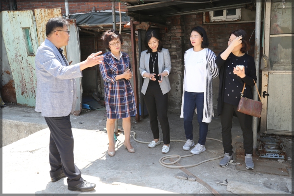 보건복지위원회 현장방문-장위석관지역 보건지소 건립 예정지