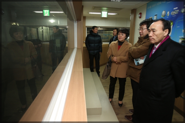행정기획위원회 현장방문(혐기성 소화공법)