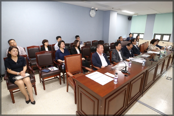 2019년 성북구의회 수어교육