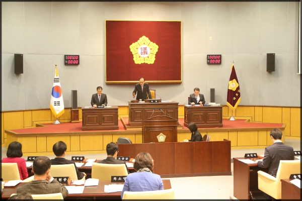 제238회 성북구의회제2차 정례회 개회식 제1차본회의