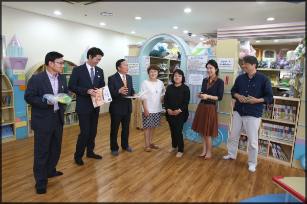 서울 성북구육아종합지원선터 -아이조아 현장방문 -