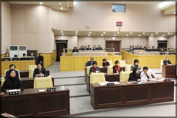 제254회 서울특별시 성북구의회 임시회 1차본회의