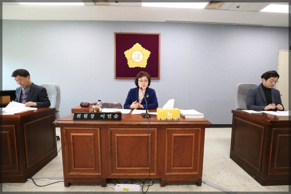 제263회  성북구의회 임시회 상암위원회 제3차 보건복지위원회