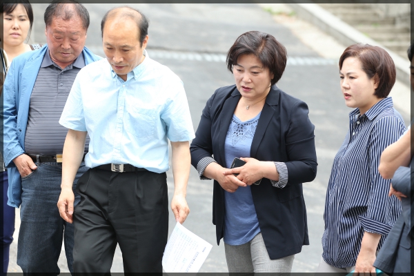도시건설위원회 현장방문-정릉초교 주변 