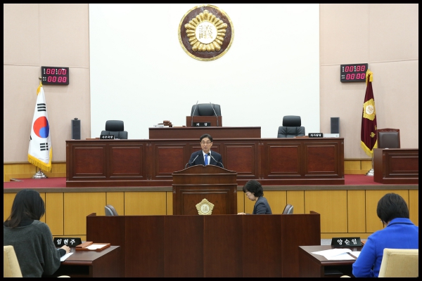 제261회  성북구의회 정례회 행정사무감사 강평