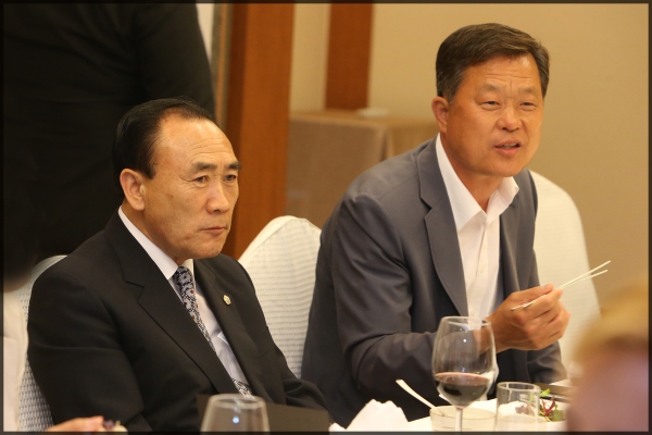 터키 으스탄불시 베이올루구 방문단 저녁만찬