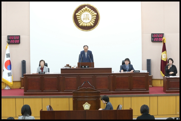 제261회 성북구의회 정례회 구정질문