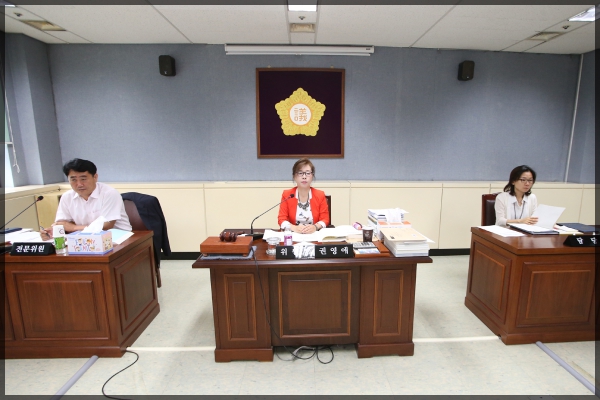 제242회 성북구의회 제1차 정례회 행정사무감사 도시건설위원회