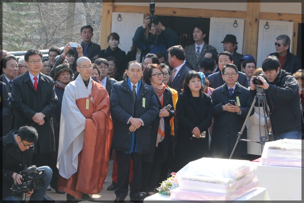 정릉 재실복원 기념식
