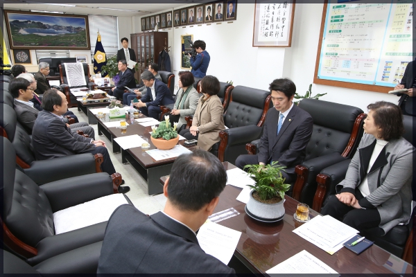 한성대와 민원행정 서비스지원 MOU 체결식
