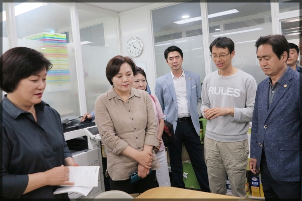 도시건설위원회 현장방문 