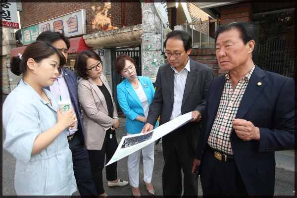 장위동 재개발구역 내 공가 현장방문