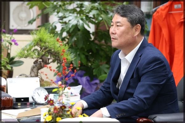 구로구의장 방문 