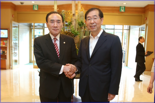 민주당구의원 시장 간담회