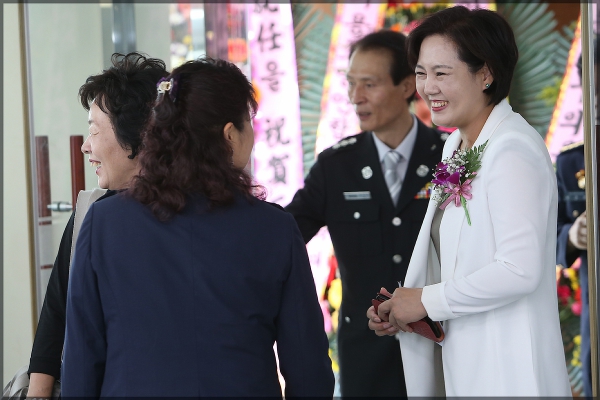 제5대 성북소방서 여성의용소방대장 취임