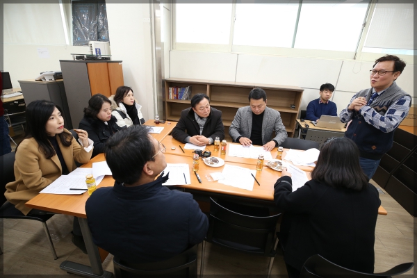 예산결산특별위원회 현장방문-마을미디어센터 아리랑시네센터