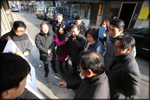 도시건설위원회 숭곡시장현장방문