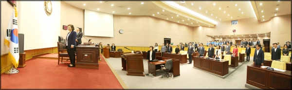 제251회 성북구의회 임시회 개회식 및 제1차 본회의 