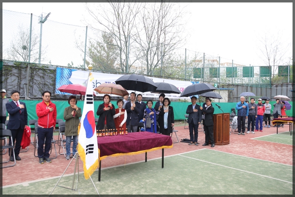 제30회 성북구협회장배 테니스대회