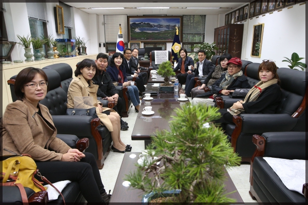 한성대 학생 성북구의회방문