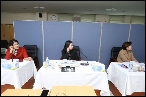 2018년 장위1동 행정사무감사 보건복지위원회