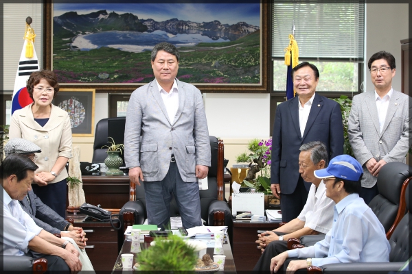 더불어민주당 성북을지역위원회 실버위원회 방문 