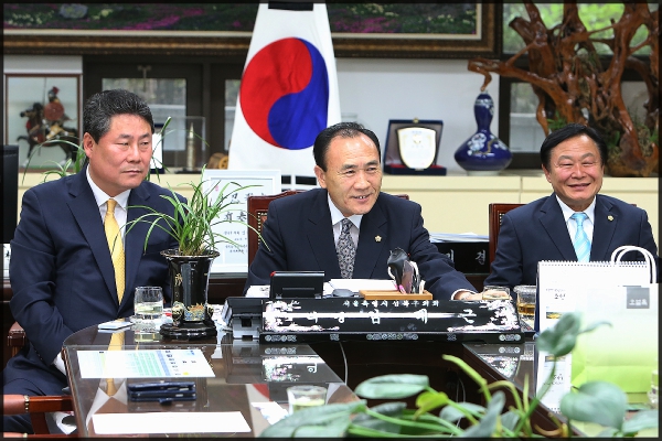 광주광역시 5개 자치구의원방문