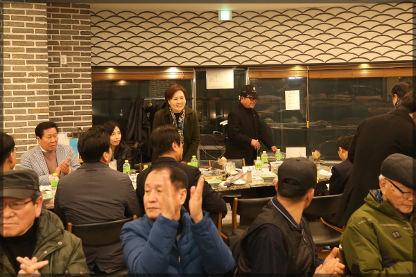 월남전 참전유공자회 성북구지회 송년회