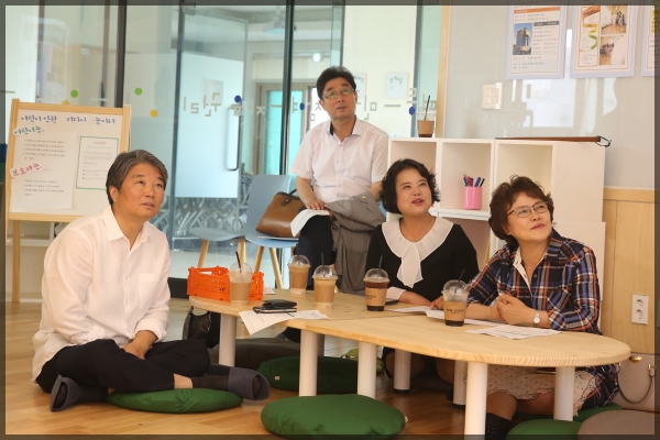 행정기획위원회 현장방문-어린이 인권 미디어 놀이터