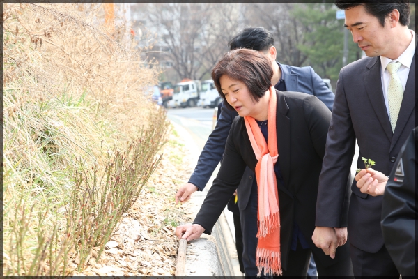 도시건설위원회 현장방문-오동공원 및 유아숲체험장