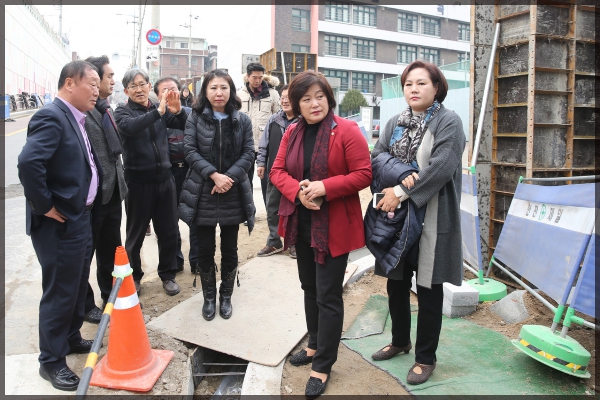 도시건설위원회 월곡중학교 현장방