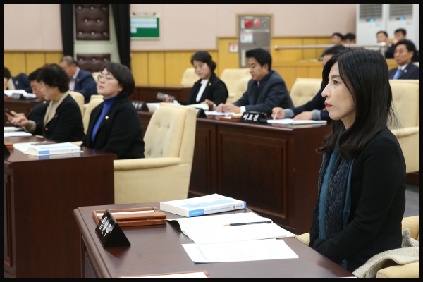 제262회  성북구의회 정례회 제2차 본회의  개회식 제1차
