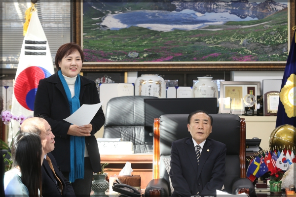 몽골방문객 성북구의회 방문 