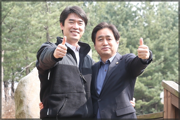 도시건설위원회 현장방문-북한산 생태숲
