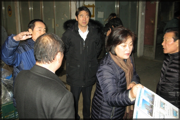 도시건설위원회 새석관시장 현장방문