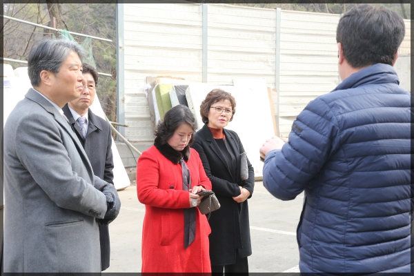 행정기획위원회 현장방문-대형폐기물 대행업체