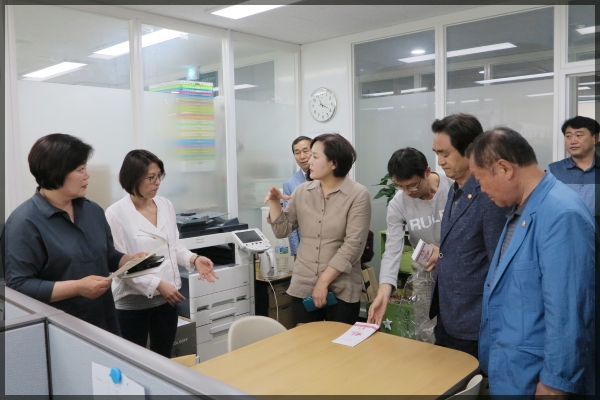 도시건설위원회 현장방문 