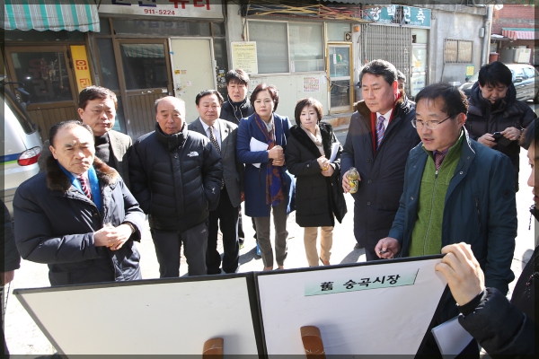숭곡시장 현장방문
