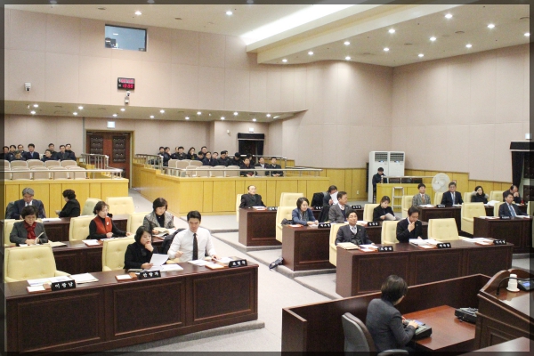 제254회 서울특별시 성북구의회 임시회 1차본회의