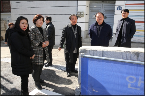 도시건설위원회 현장방문-장위동 공영주차장