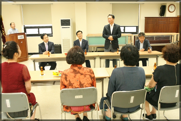 사랑나눔 성금 전달식