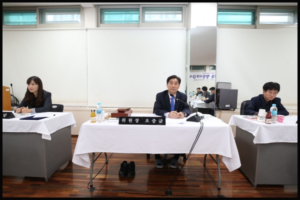 2018년 돈암2동 행정사무감사 행정기획위원회