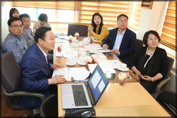 보건복지위원회 시립 성북 노인종합 복지관 현장방문