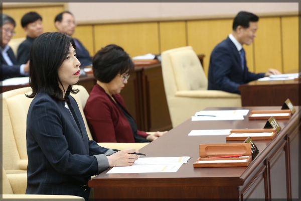  제265회 성북구의회 임시회 본회의  개회식 제1차
