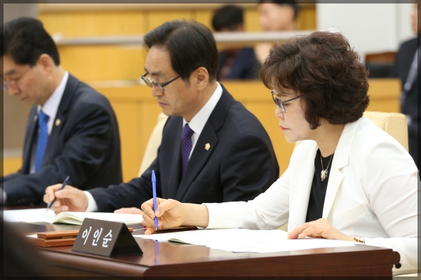  제265회 성북구의회 임시회 본회의  개회식 제1차