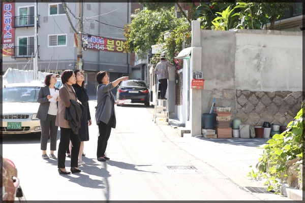 도시건설위원회 현장방문-장위1동