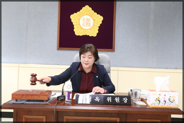 제256회 성북구의회  임시회 상임위원회 도시건설위원회1차